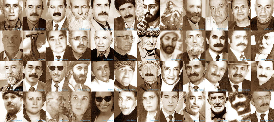 Aşıklar, ozanlar ve şairler
